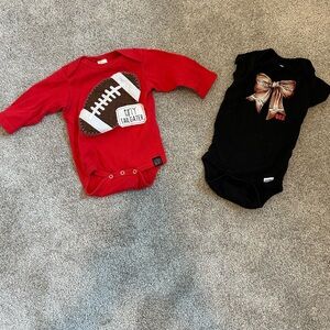 GBR Football onesies